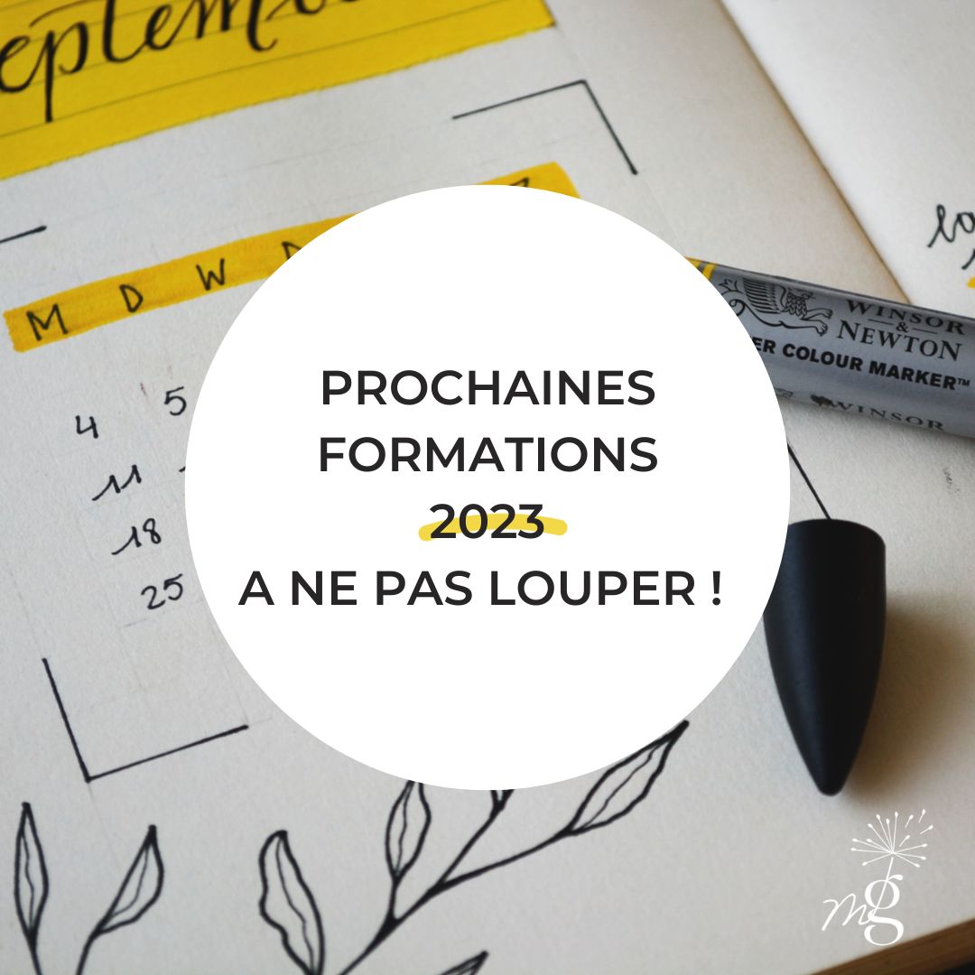 Prochaines formations 2023 à ne pas louper