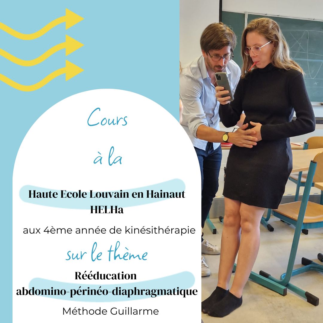 Cours aux étudiants en Kinésithérapie
