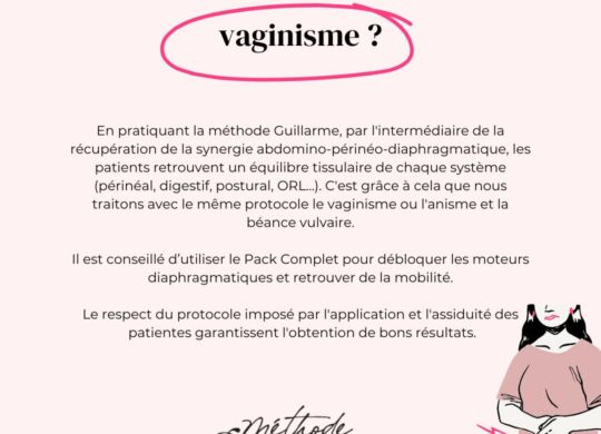 La méthode est elle efficace sur le vaginisme