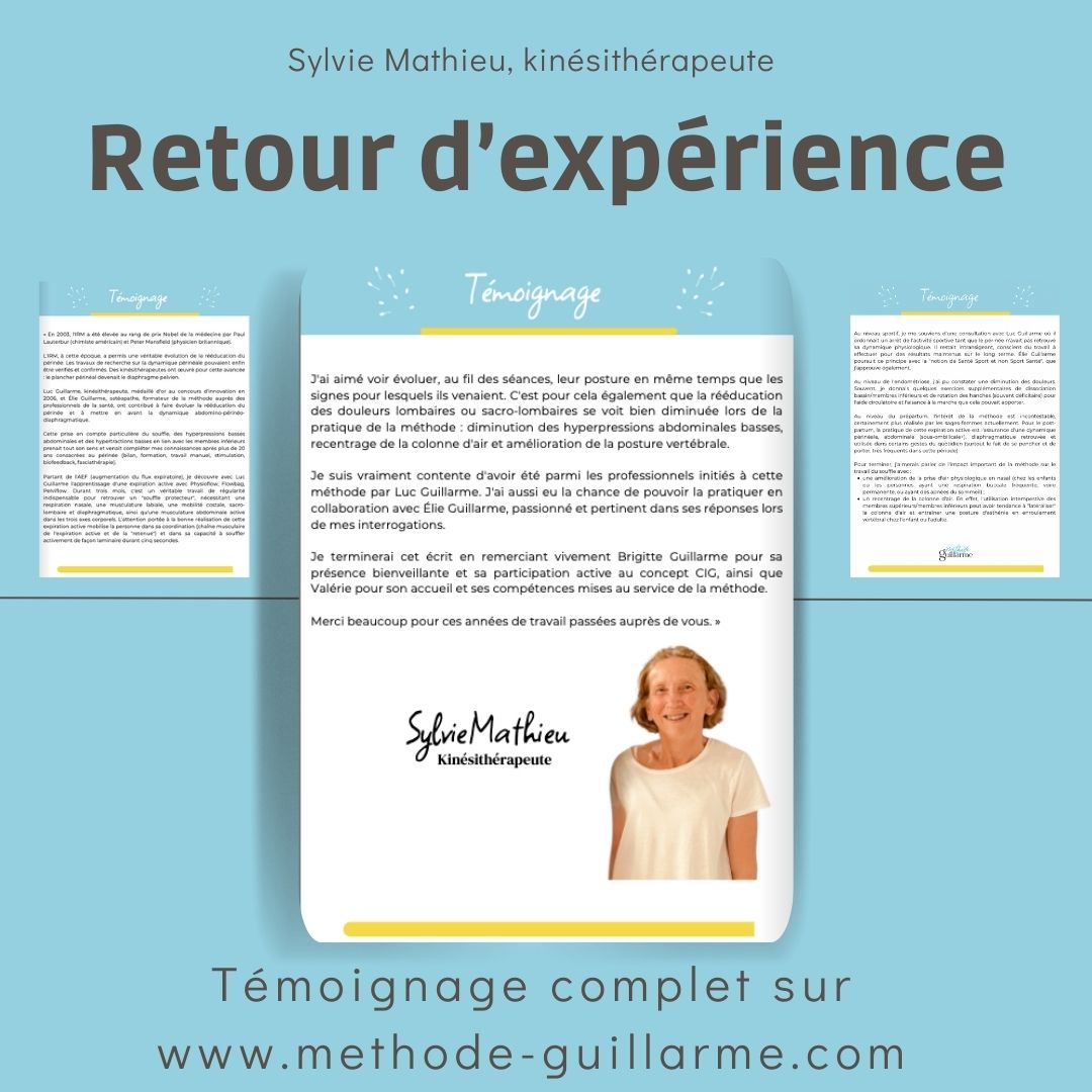 Retour d’expérience – Sylvie Mathieu