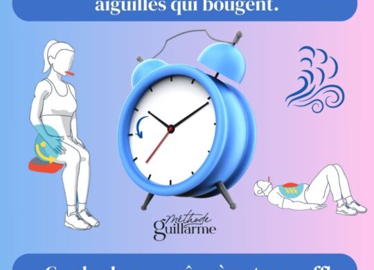 Votre respiration, un repère malgré les aiguilles qui bougent.