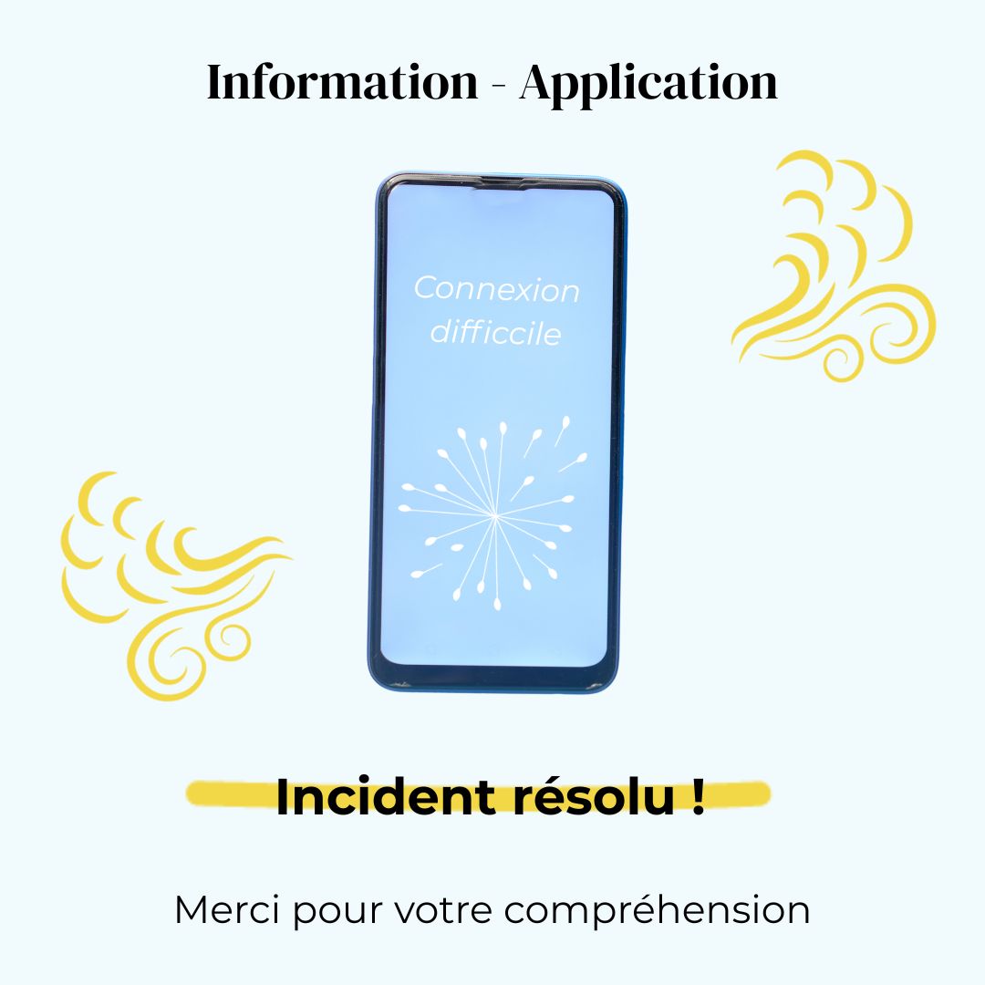 📲 Incident résolu !