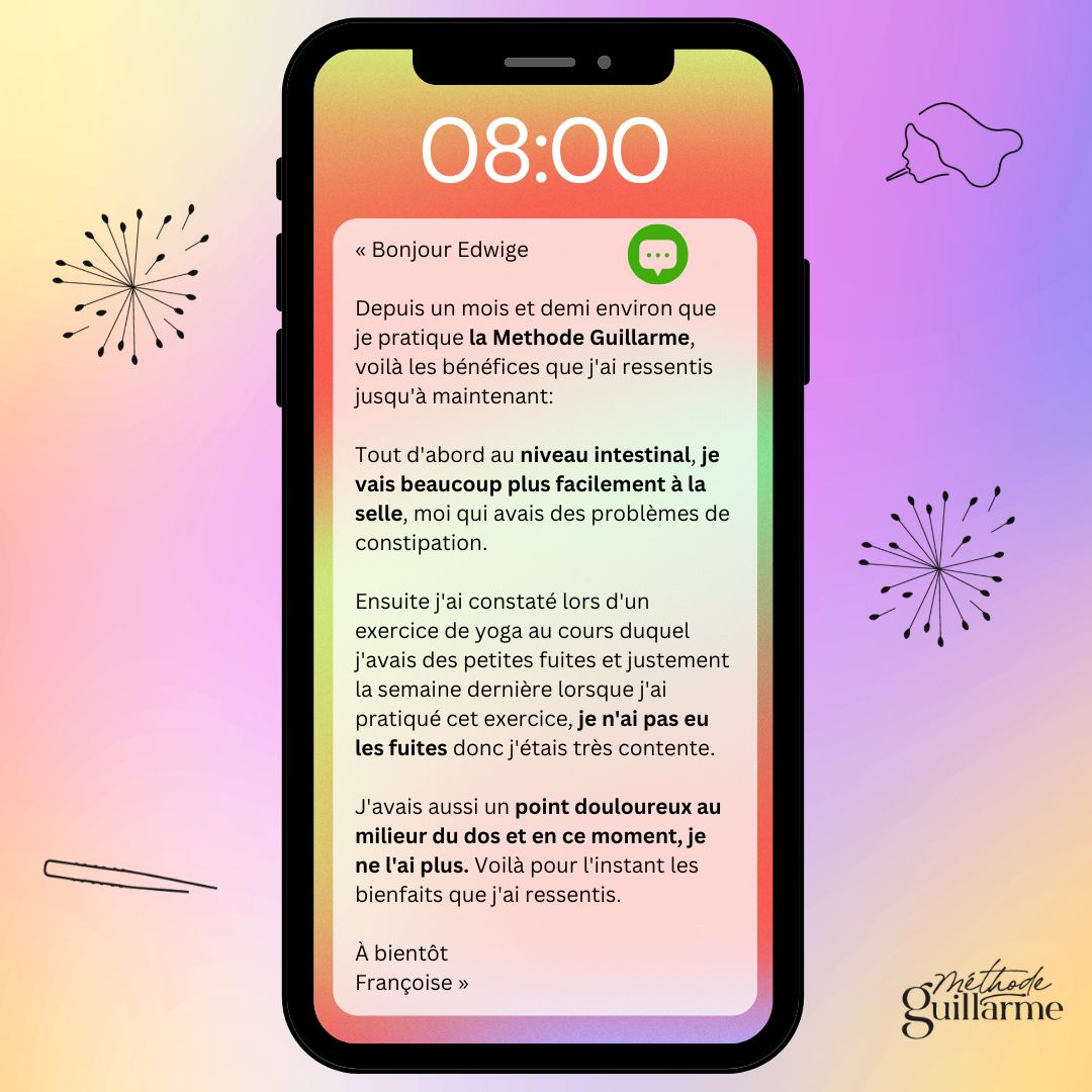🎯 Témoignage patient – Des bienfaits concrets en seulement 1 mois et demi