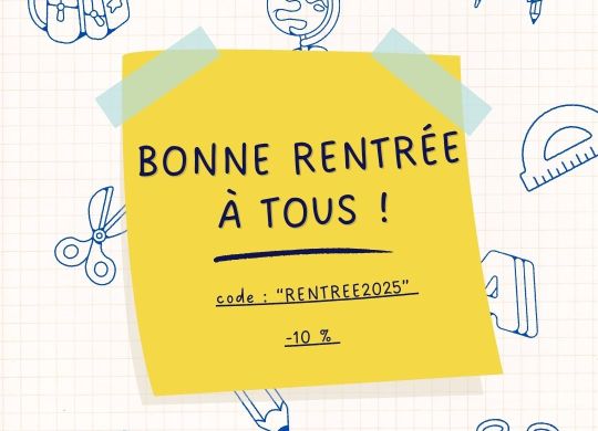 Bonne rentrée à tous!