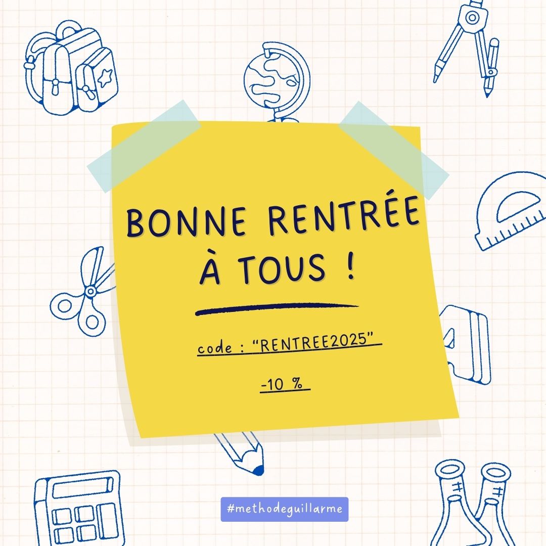 🎒 Bonne rentrée à toutes et à tous !