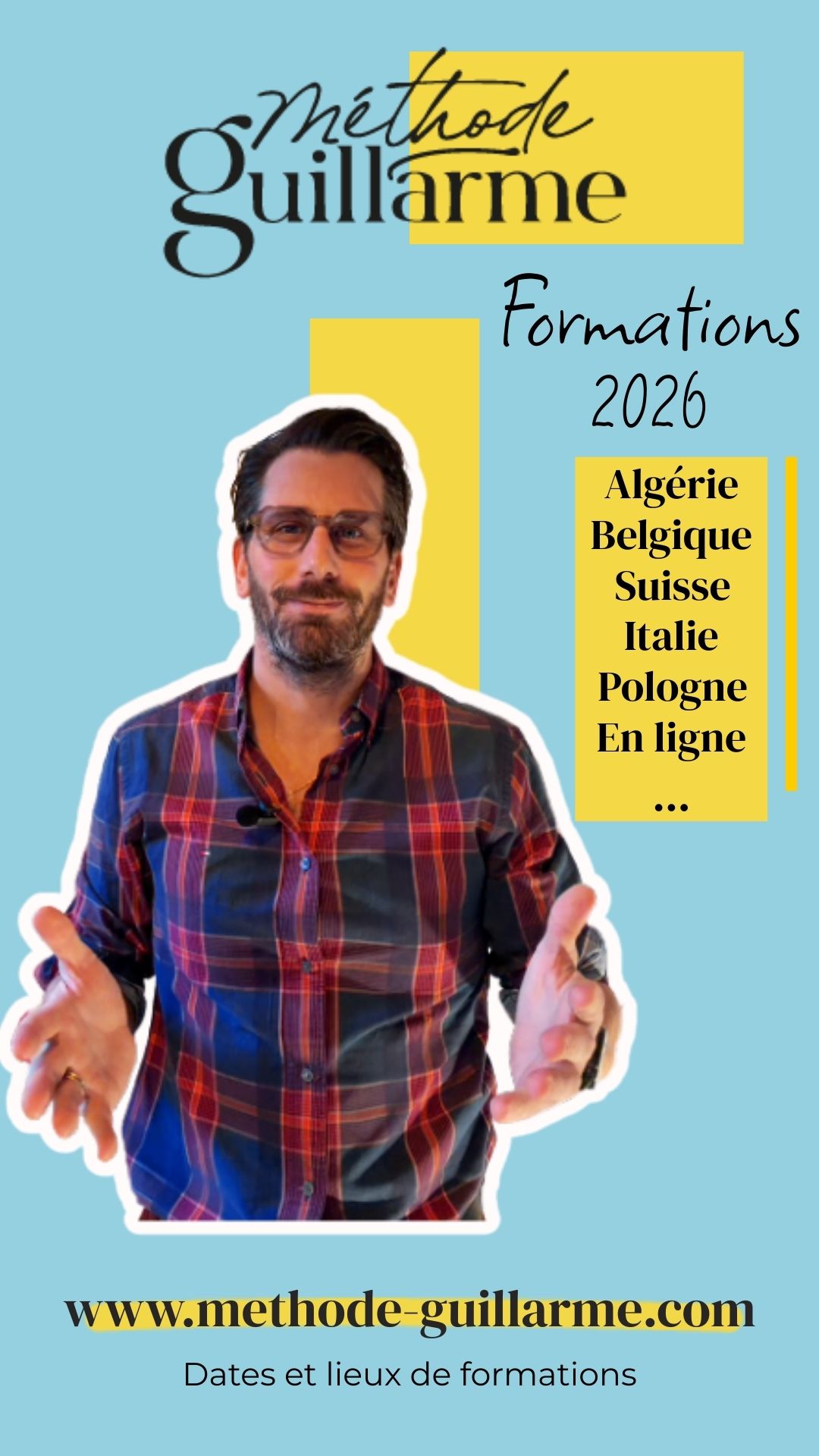 Formations Méthode Guillarme® – Programme 2026