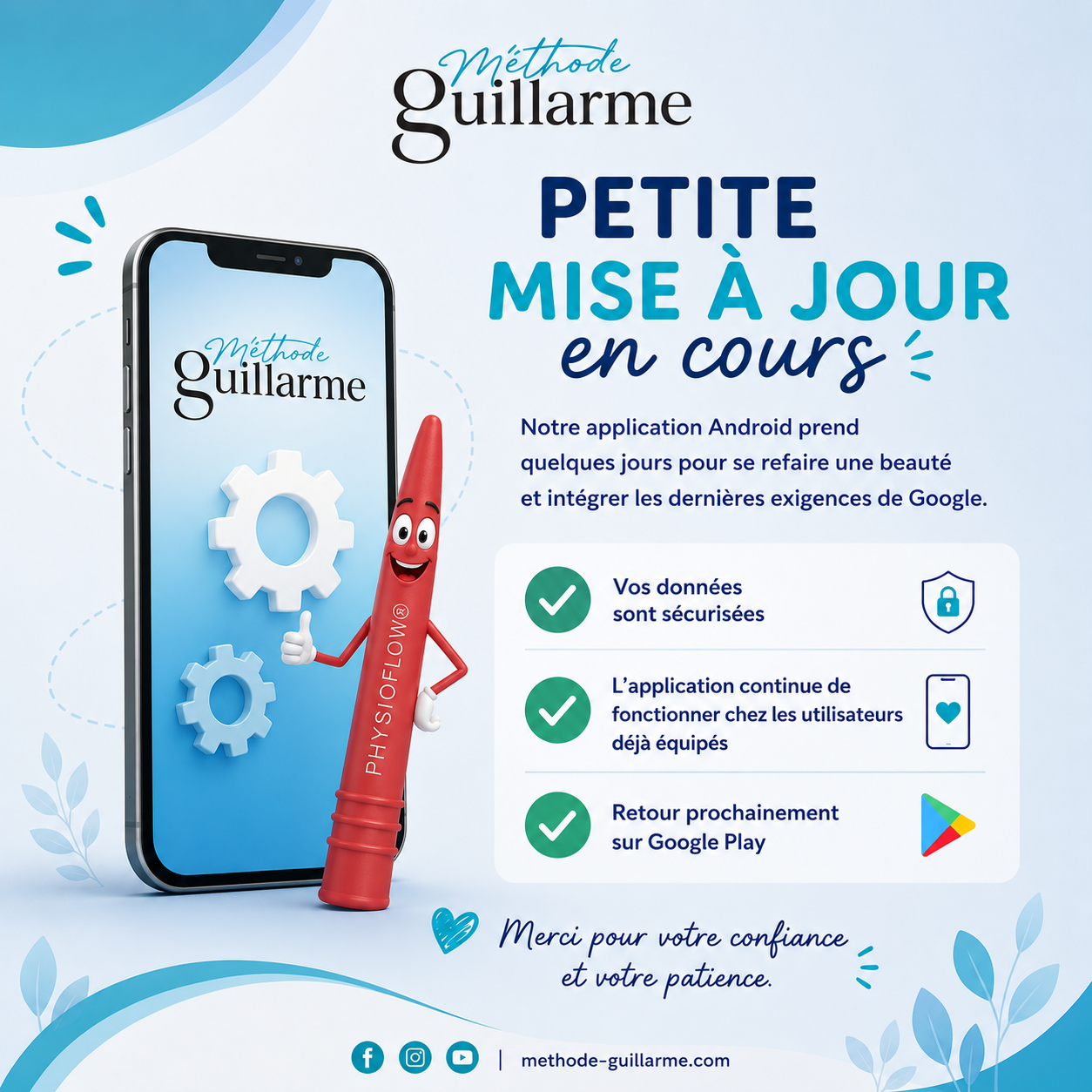 🔧 PETITE MISE À JOUR EN COURS – Google Play