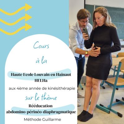 Cours aux étudiants en Kinésithérapie