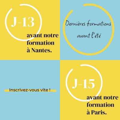 Dernières formations avec l’été