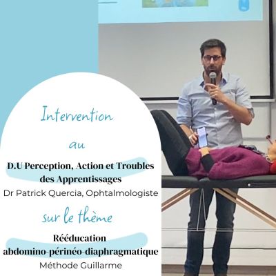 DU Perception, Action et Troubles des Apprentissages