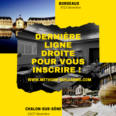 Dernière ligne droite pour vous inscrire !