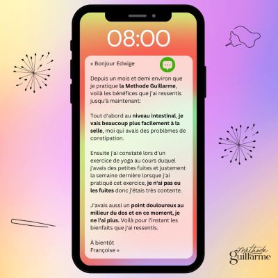 🎯 Témoignage patient – Des bienfaits concrets en seulement 1 mois et demi